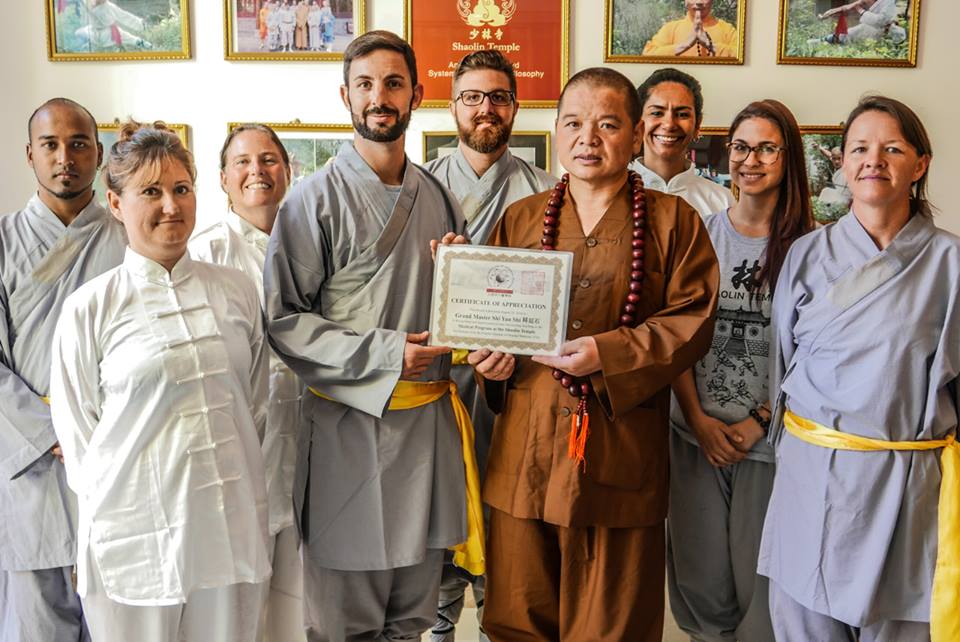 Spiritual Retreat Dr Shi Yan Shi Certificate