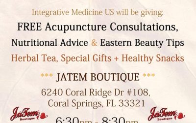 Jatem Boutique Parkland Acupuncture Holiday Event