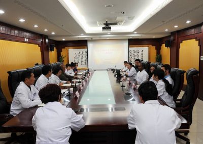 Coconut Creek Acupuncturist in China Hospital Meeting