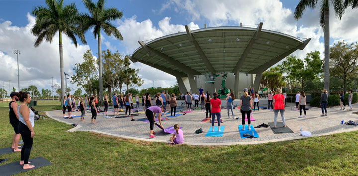 Yoga Parkland Tai Chi Class with Acupuncturist Mental Health Awareness