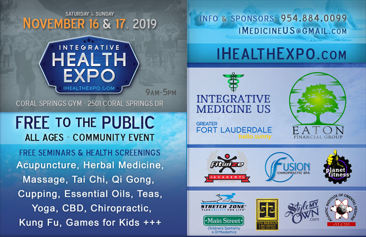 Coral Springs Health Fair November 16 & 17 2019