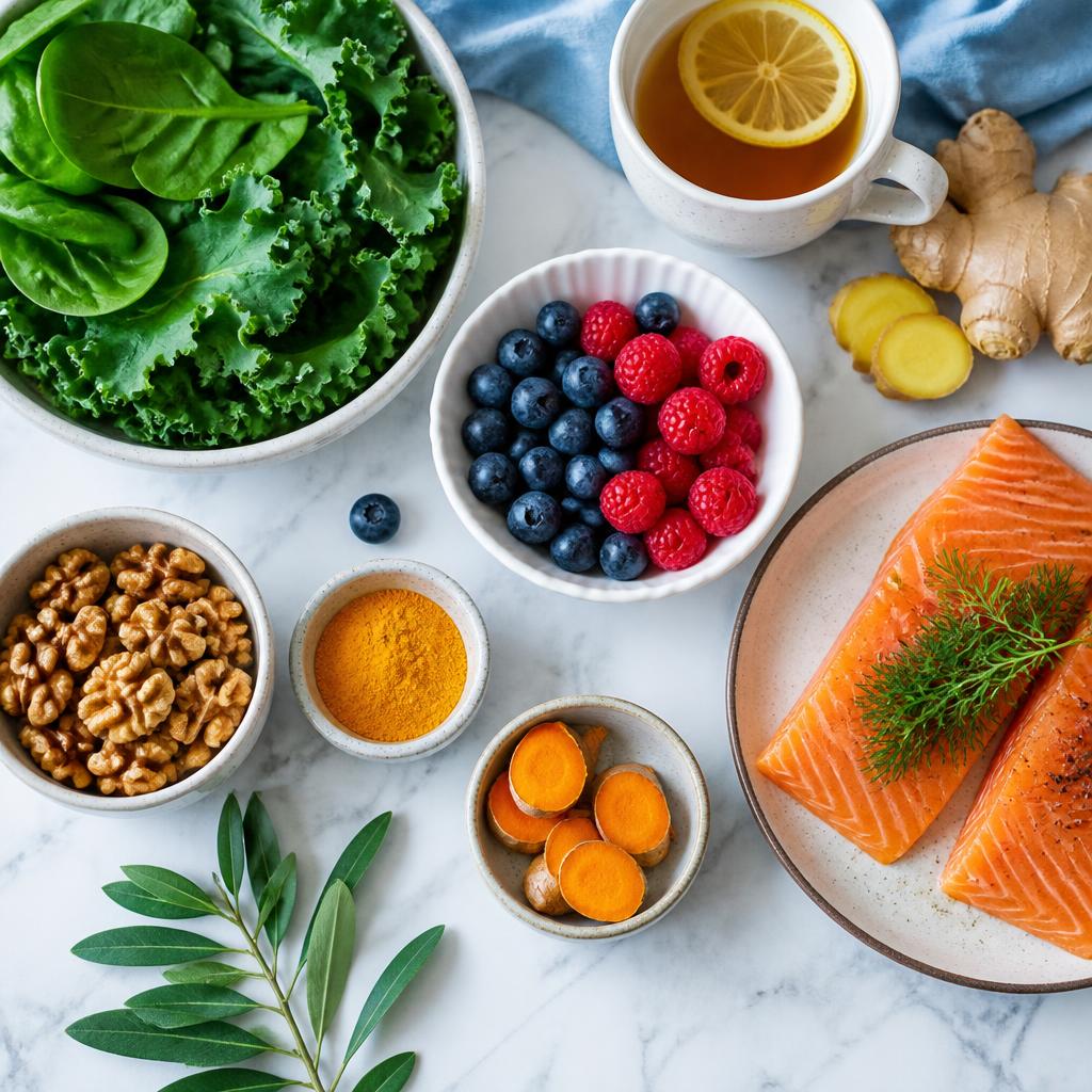 Anti-inflammatory foods and botanicals for endometriosis and hormonal balance