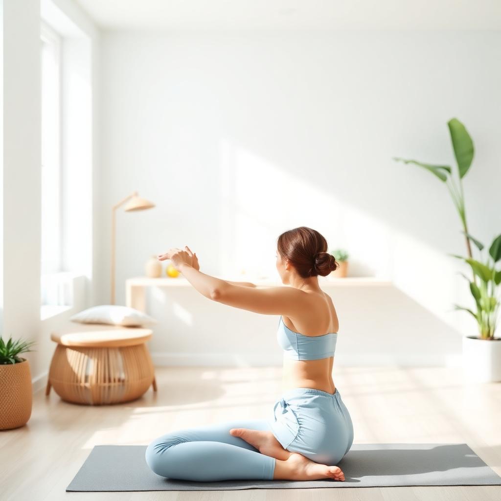 Woman experiencing hormonal balance and wellness after acupuncture care